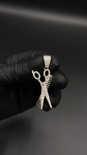 Load image into Gallery viewer, Custom Barber Shears/Comb Pendant - Ragetown Jewelers
