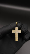 Cargar imagen en el visor de la galería, .85 Carat Moissanite Layered Cross - Ragetown Jewelers