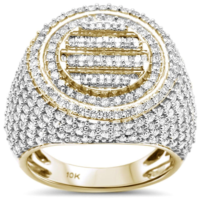 3.80ct Round/Baguette Diamond Ring - Ragetown Jewelers