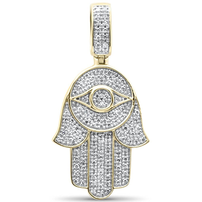 .35ct Diamond Hamsa Pendant - Ragetown Jewelers