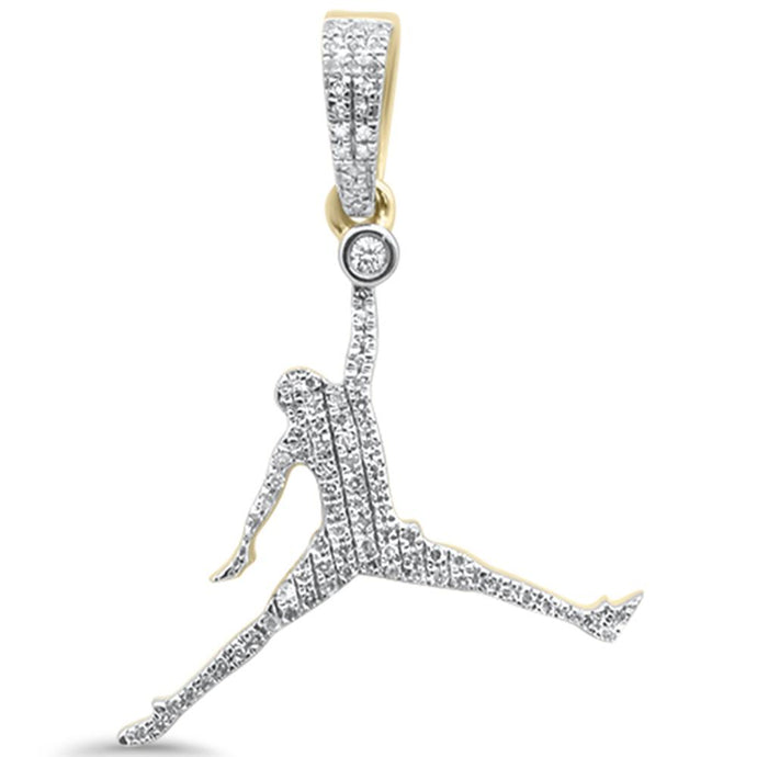 .30ct Diamond Jumpman Pendant - Ragetown Jewelers