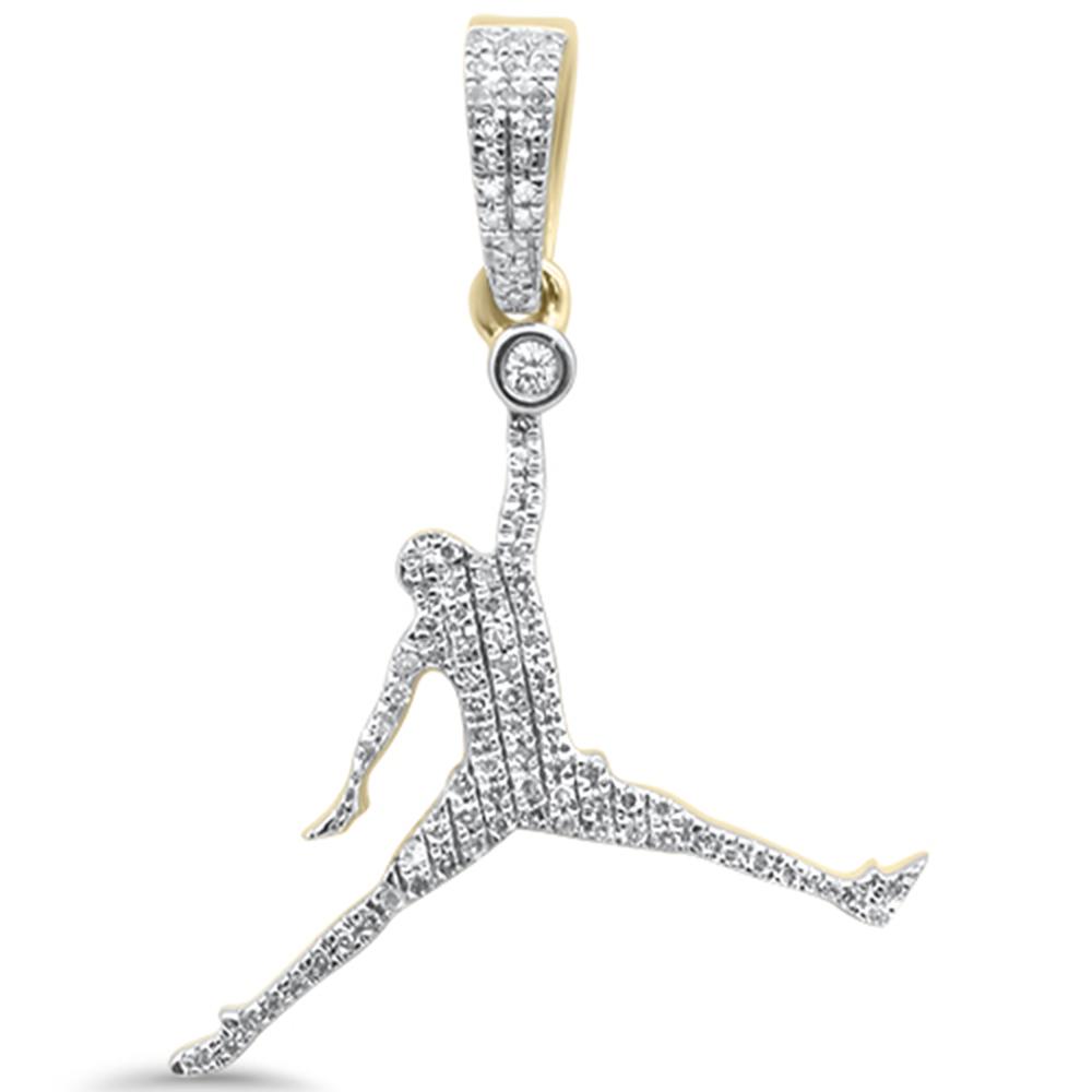 .30ct Diamond Jumpman Pendant - Ragetown Jewelers