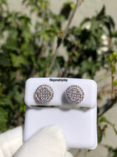 Cargar imagen en el visor de la galería, 925 Silver Halo Earrings - Bay Area Drip Shop
