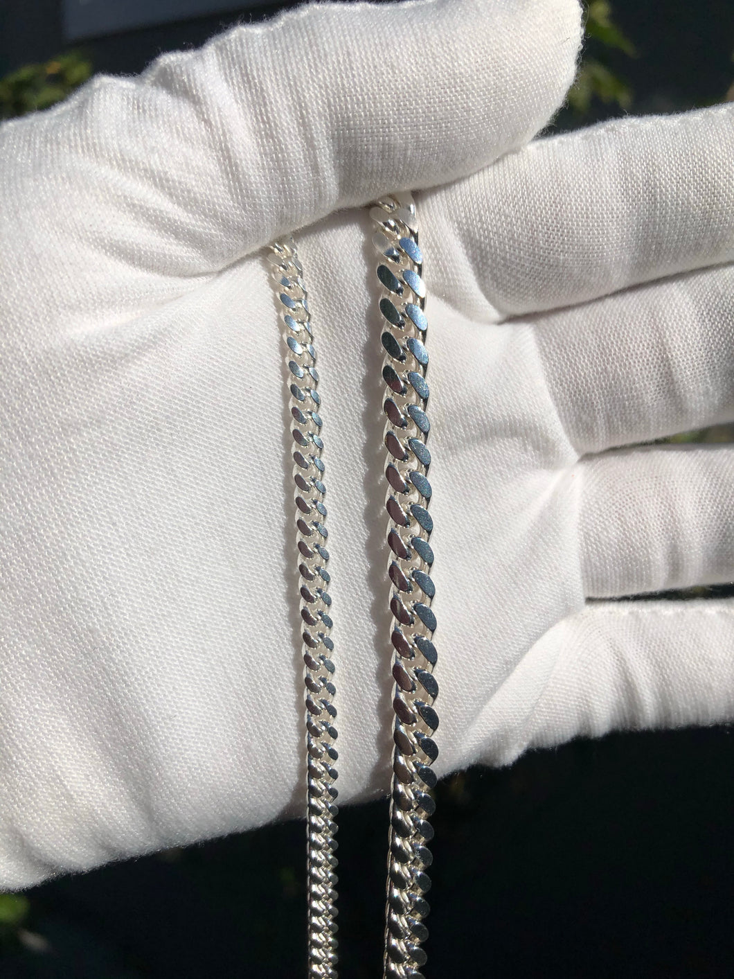 925 Silver Cuban Bracelet - Bay Area Drip Shop