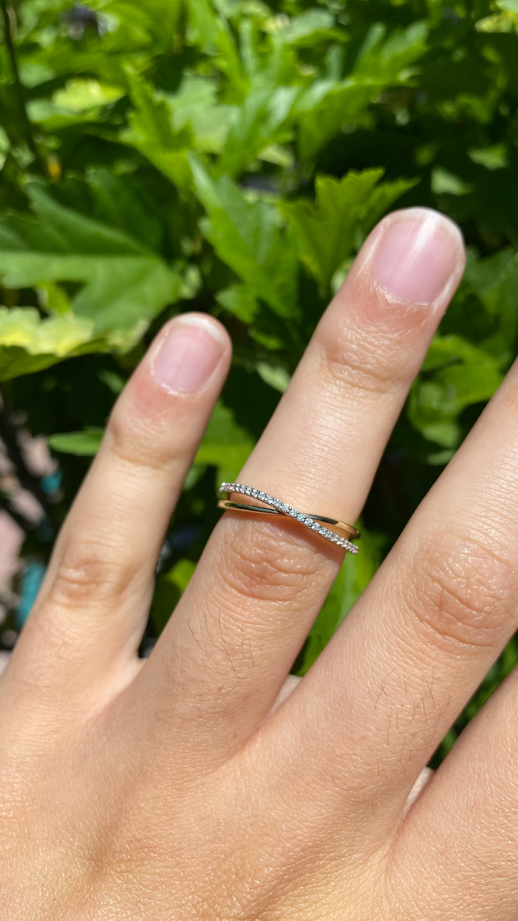 10k Diamond Infinity Ring - Ragetown Jewelers
