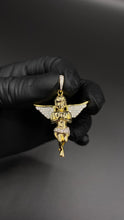 Load image into Gallery viewer, 925/14k Custom Angel Pendant - Ragetown Jewelers
