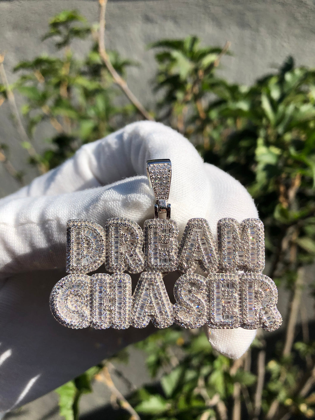 Baguette Dream Chaser Pendant - Bay Area Drip Shop