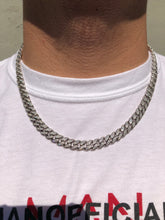Load image into Gallery viewer, 925 Silver 10mm Iced Out Cuban Link - Bay Area Drip Shop
