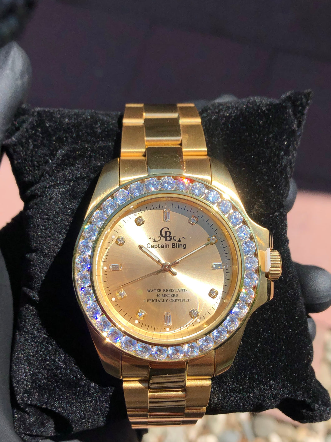Gold Boss Watch (Gold Dial) - Bay Area Drip Shop