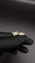 Cargar imagen en el visor de la galería, 1.5ct Moissanite Square Earrings - Ragetown Jewelers
