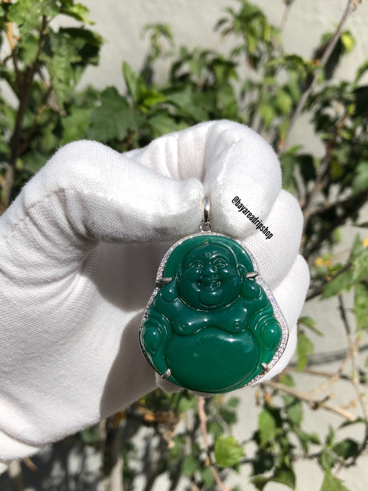 925 Silver Iced Out Buddha - Bay Area Drip Shop