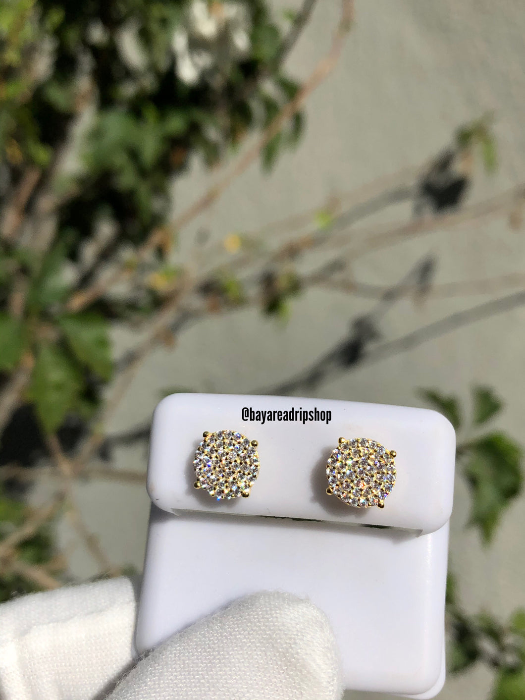 925 Silver Cluster Earrings - Bay Area Drip Shop