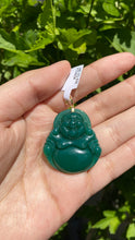 Load image into Gallery viewer, 14k Gold Jade Buddha Pendant - Ragetown Jewelers
