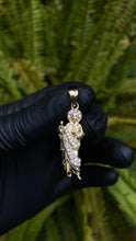 Load image into Gallery viewer, 10k Iced San Judas Pendant - Ragetown Jewelers
