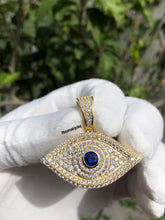 Load image into Gallery viewer, 925 Silver Evil Eye Pendant - Bay Area Drip Shop
