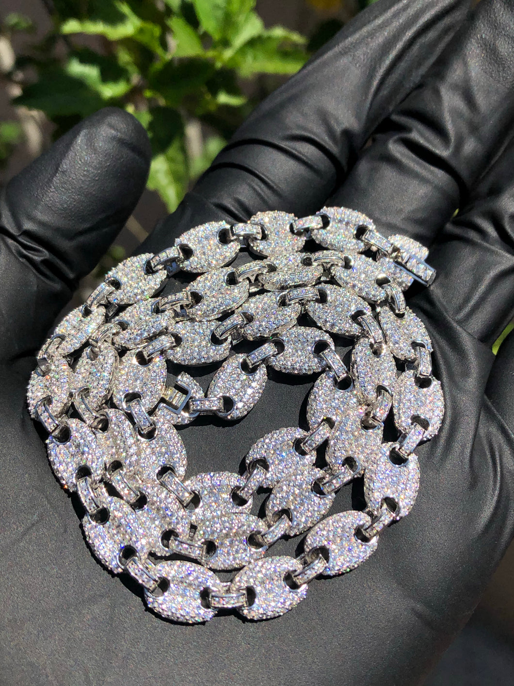 925 Silver 8mm Gucci Link Chain - Bay Area Drip Shop