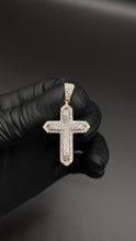 Cargar imagen en el visor de la galería, 925/14k Cross Pendant - Ragetown Jewelers
